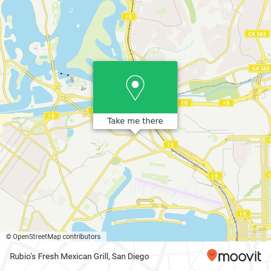 Rubio's Fresh Mexican Grill, 3555 Rosecrans St San Diego, CA 92110 map