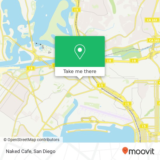 Naked Cafe, 3555 Rosecrans St San Diego, CA 92110 map
