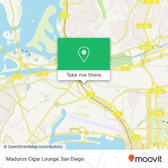 Maduros Cigar Lounge map