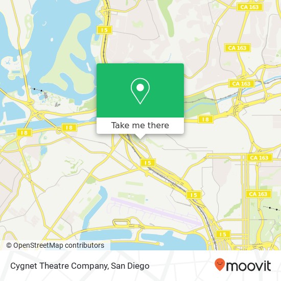 Cygnet Theatre Company map
