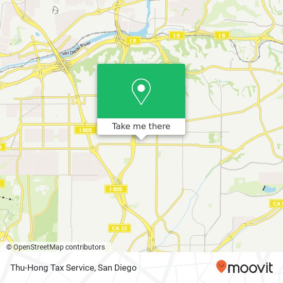 Thu-Hong Tax Service, 4138 University Ave San Diego, CA 92105 map