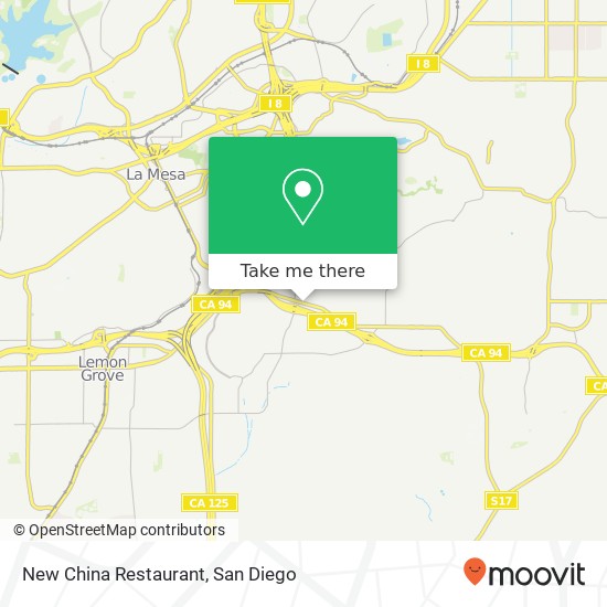 New China Restaurant map
