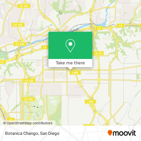 Botanica Chango map