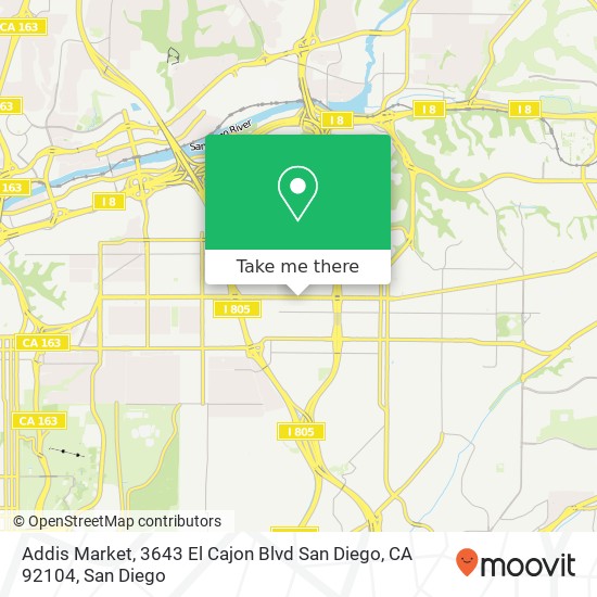 Addis Market, 3643 El Cajon Blvd San Diego, CA 92104 map