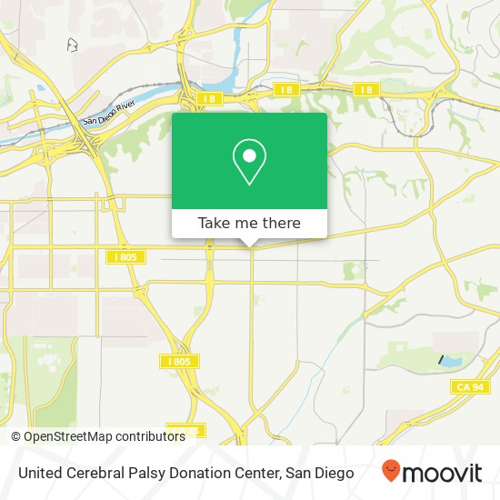 United Cerebral Palsy Donation Center, 4341 El Cajon Blvd San Diego, CA 92105 map