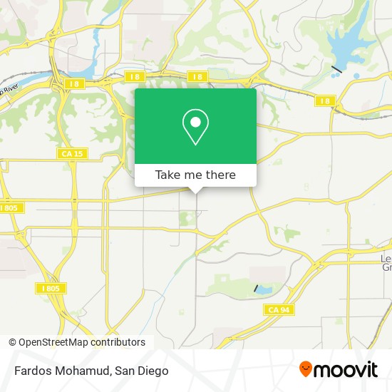 Mapa de Fardos Mohamud