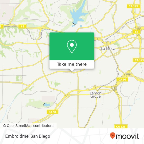 Embroidme, 7018 University Ave La Mesa, CA 91942 map