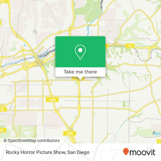 Rocky Horror Picture Show map