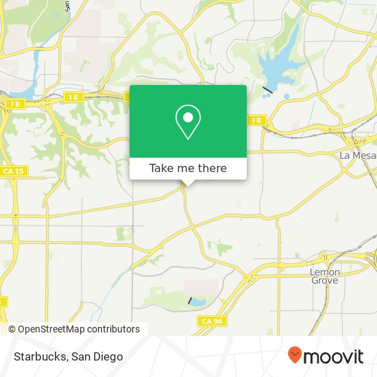 Starbucks, 6155 El Cajon Blvd San Diego, CA 92115 map