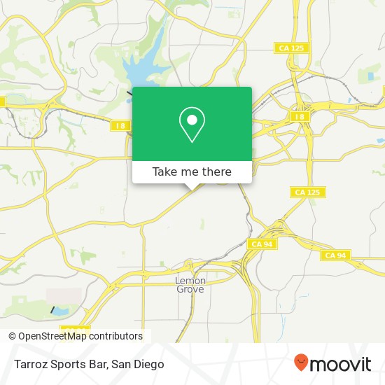 Tarroz Sports Bar map