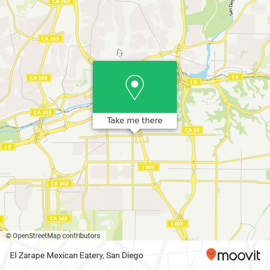 El Zarape Mexican Eatery, 3038 Adams Ave San Diego, CA 92116 map