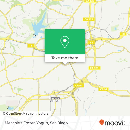 Menchie's Frozen Yogurt, 8046 La Mesa Blvd La Mesa, CA 91942 map