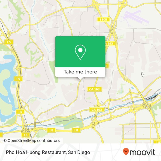 Pho Hoa Huong Restaurant, 6921 Linda Vista Rd San Diego, CA 92111 map