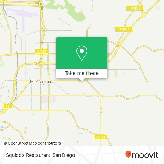 Squido's Restaurant, El Cajon, CA 92019 map