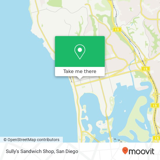 Sully's Sandwich Shop, 4508 Cass St San Diego, CA 92109 map