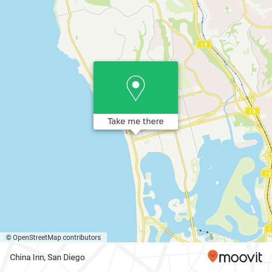 China Inn, 877 Hornblend St San Diego, CA 92109 map