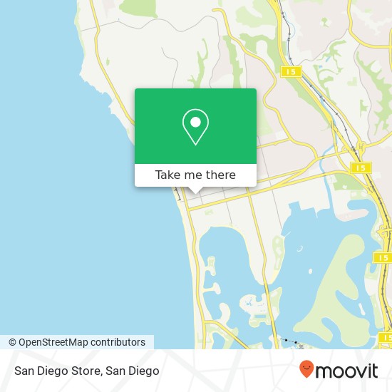 San Diego Store, 940 Garnet Ave San Diego, CA 92109 map