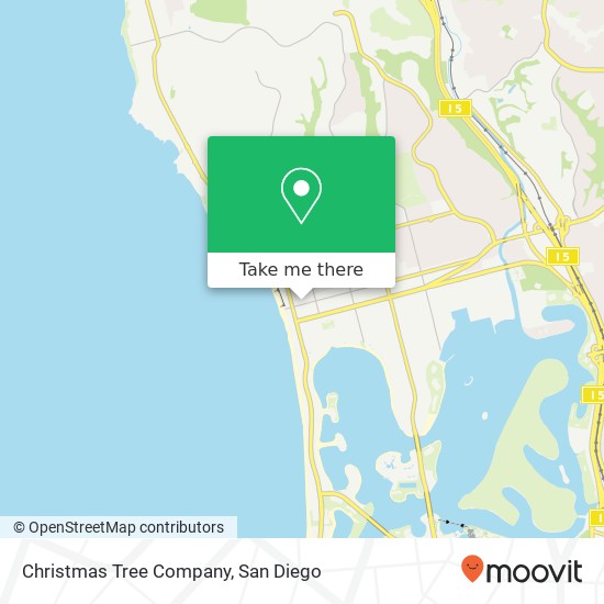 Christmas Tree Company, 876 Garnet Ave San Diego, CA 92109 map