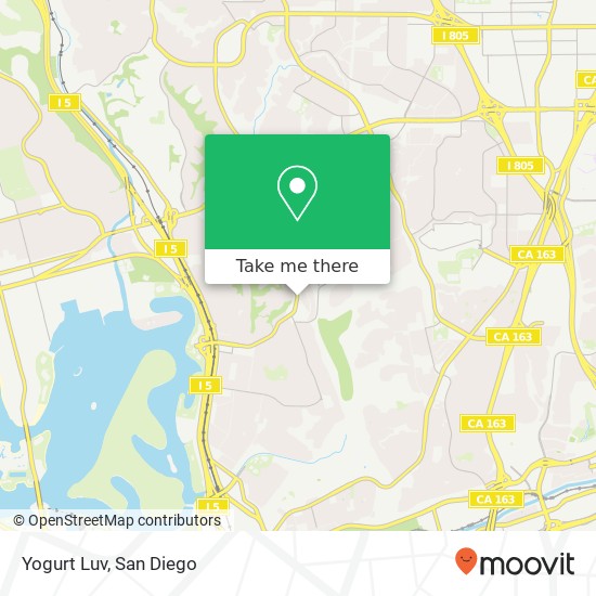 Yogurt Luv, 3085 Clairemont Dr San Diego, CA 92117 map