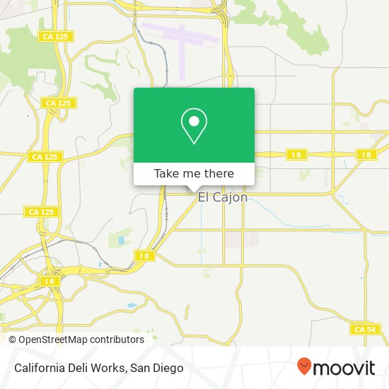 California Deli Works, 553 W Main St El Cajon, CA 92020 map