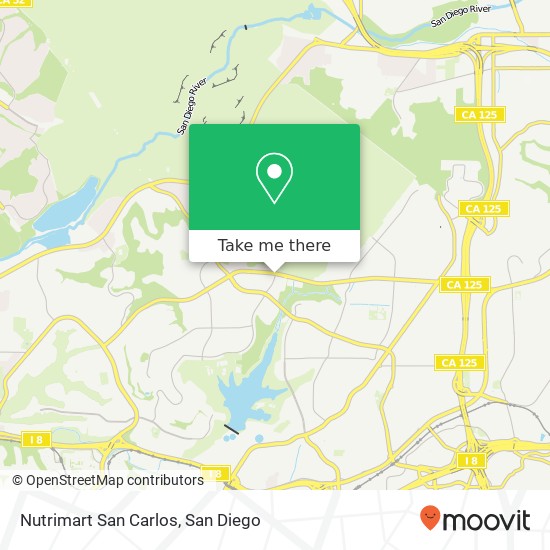 Nutrimart San Carlos, 7299 Navajo Rd San Diego, CA 92119 map