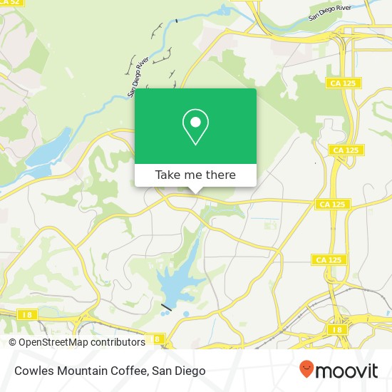 Cowles Mountain Coffee, 7290 Navajo Rd San Diego, CA 92119 map