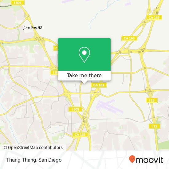 Mapa de Thang Thang, 7905 Engineer Rd San Diego, CA 92111