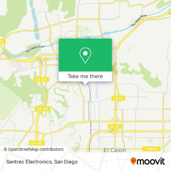 Sentrec Electronics map