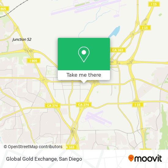 Mapa de Global Gold Exchange