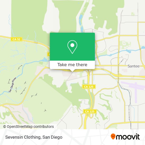 Sevensin Clothing map