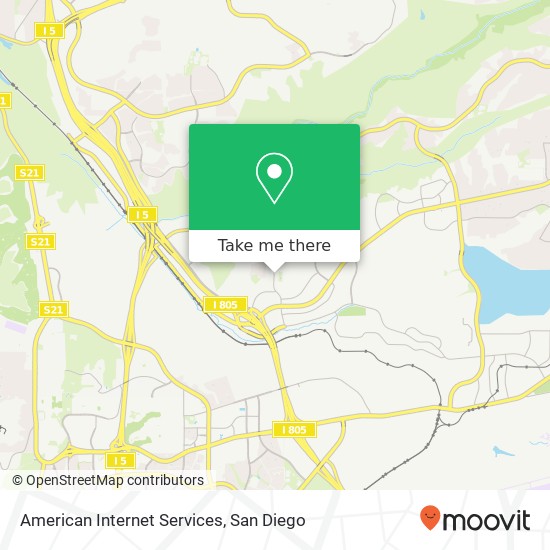 American Internet Services, 9725 Scranton Rd San Diego, CA 92121 map