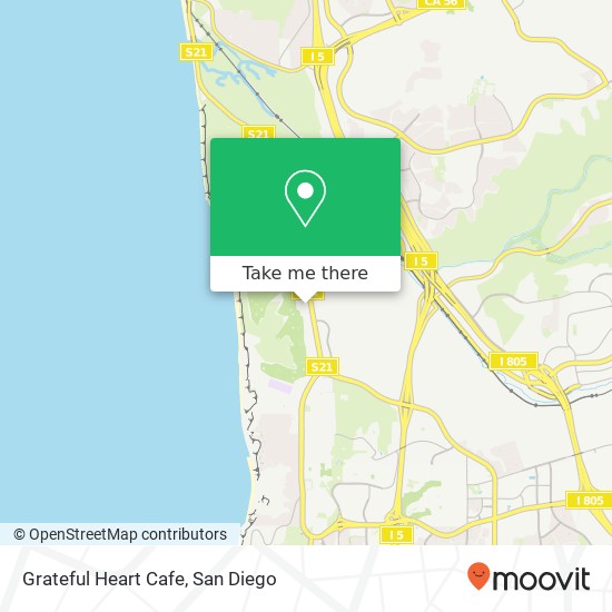 Grateful Heart Cafe, 10820 N Torrey Pines Rd La Jolla, CA 92037 map