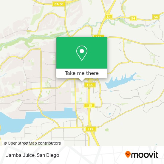 Jamba Juice map