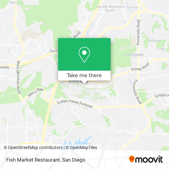 Mapa de Fish Market Restaurant