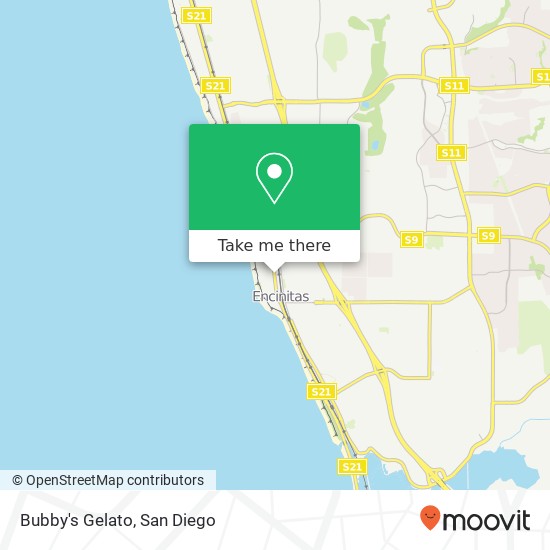 Bubby's Gelato, 937 S Coast Hwy 101 Encinitas, CA 92024 map