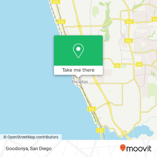 Goodonya, 1051 S Coast Highway 101 Encinitas, CA 92024 map