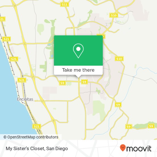 My Sister's Closet, 146 N El Camino Real Encinitas, CA 92024 map