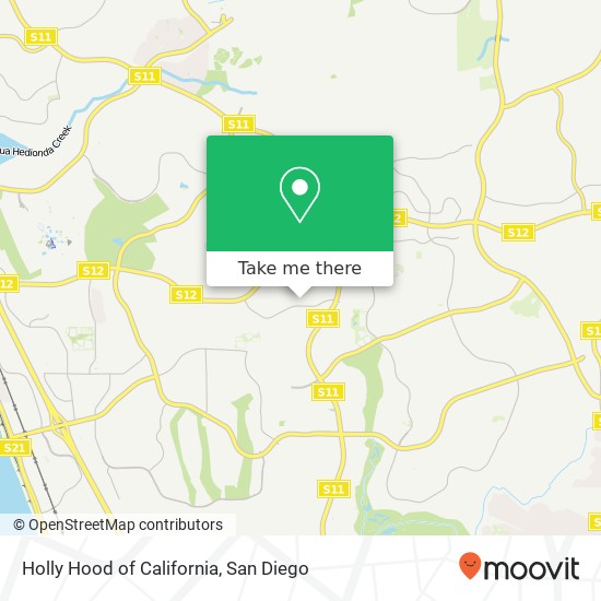 Holly Hood of California, 6350 Yarrow Dr Carlsbad, CA 92011 map