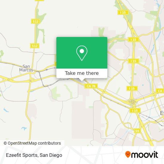 Ezeefit Sports map