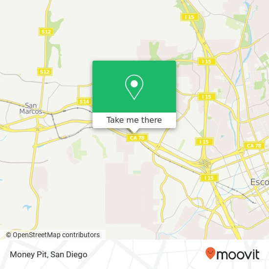 Money Pit, 1360 E Mission Rd San Marcos, CA 92069 map