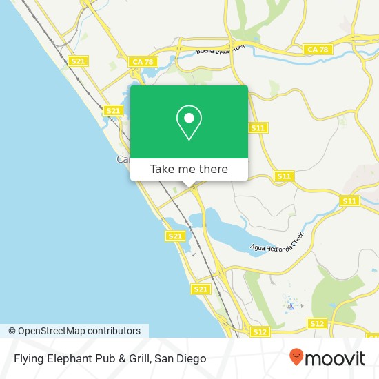 Flying Elephant Pub & Grill, 850 Tamarack Ave Carlsbad, CA 92008 map
