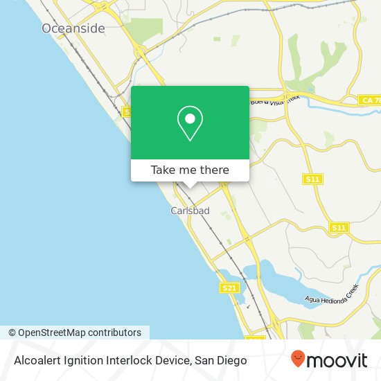 Alcoalert Ignition Interlock Device, 2730 State St Carlsbad, CA 92008 map