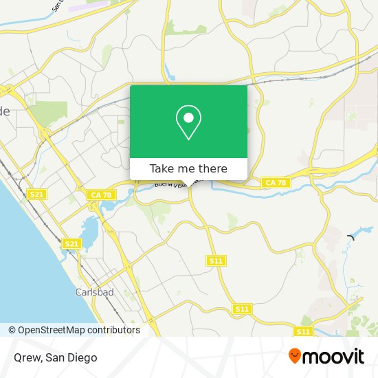 Qrew map