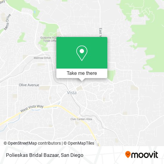 Polieskas Bridal Bazaar map
