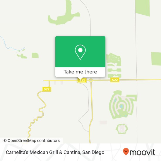 Mapa de Carnelita's Mexican Grill & Cantina, 575 Palm Canyon Dr Borrego Springs, CA 92004