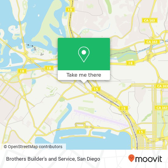 Mapa de Brothers Builder's and Service