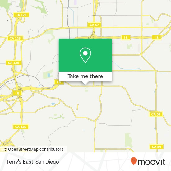 Mapa de Terry's East