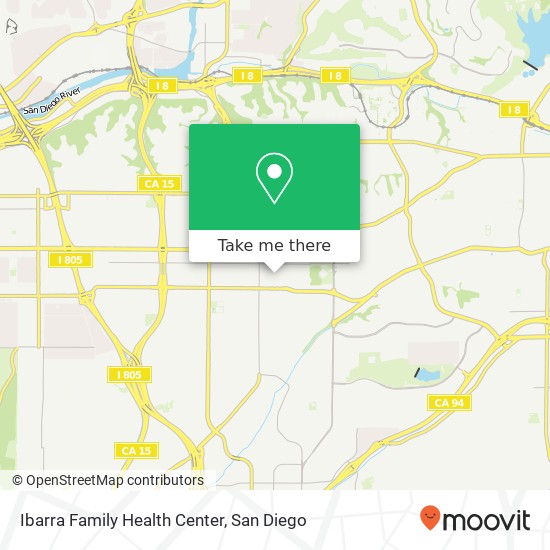 Mapa de Ibarra Family Health Center