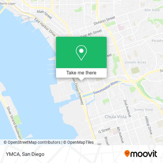 YMCA map