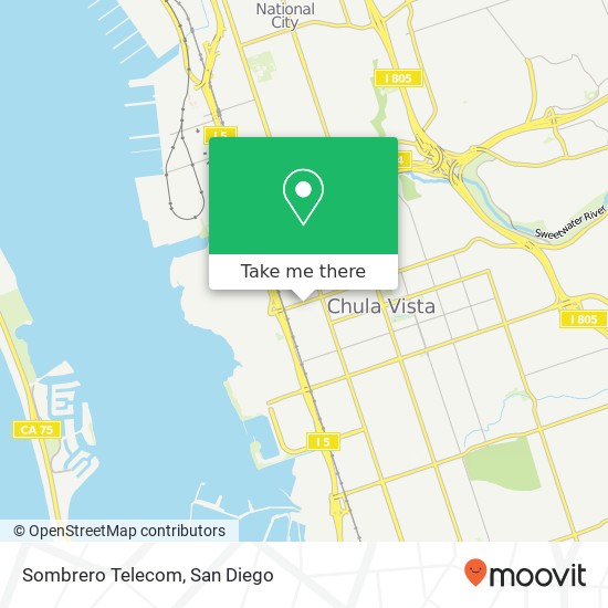 Sombrero Telecom map